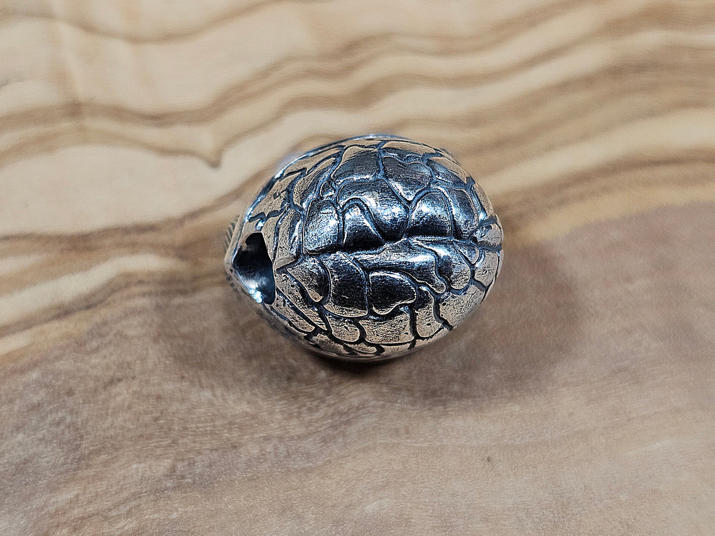 Walnut platypus charm