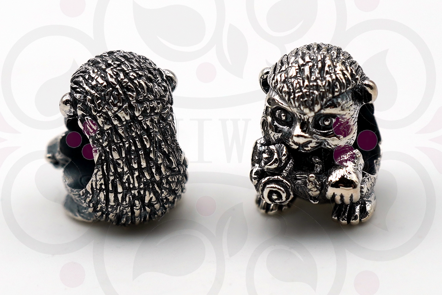 Baby hedgehog charm