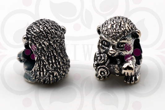 Baby hedgehog charm