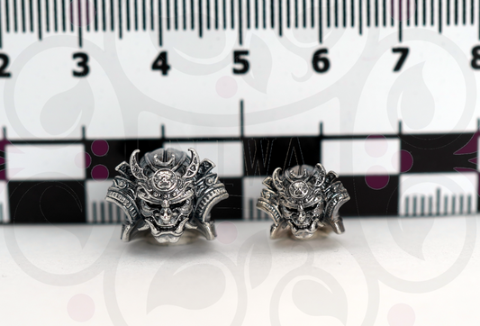 Oni mask "Benkei" charm