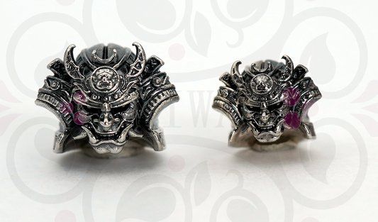 Oni mask "Benkei" charm