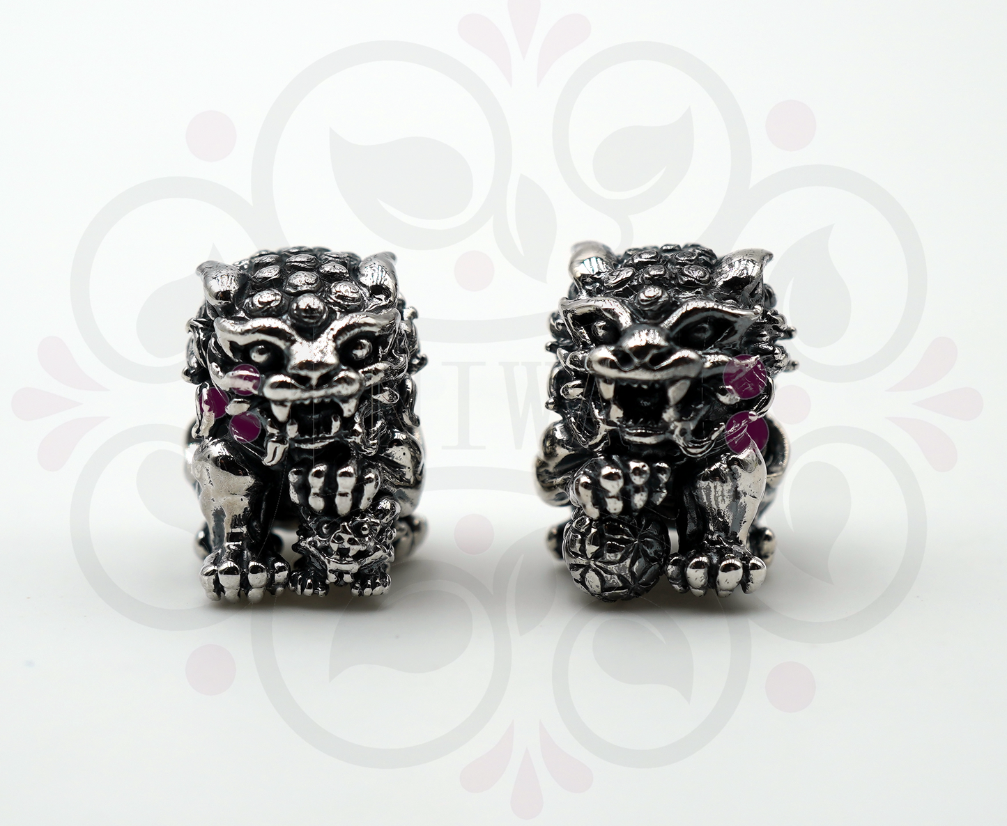 Shi Shi Fu Lion Double Charm