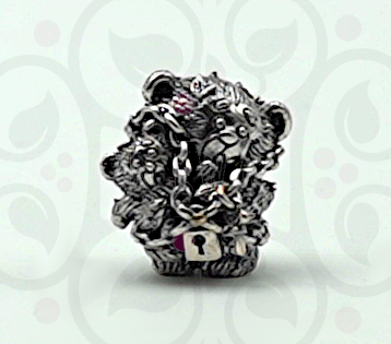 Love Me Teddy Charm