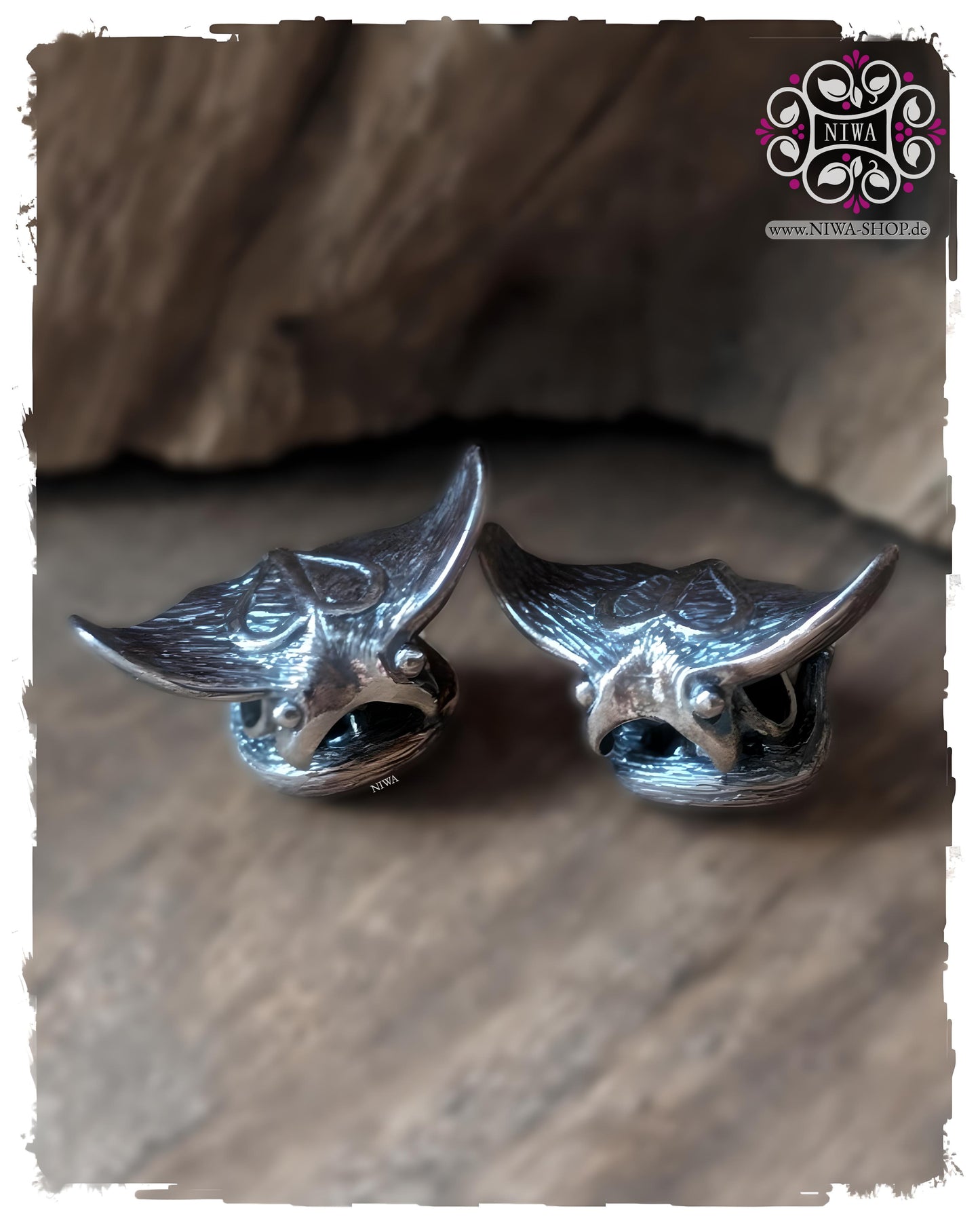 Manta Ray Charm