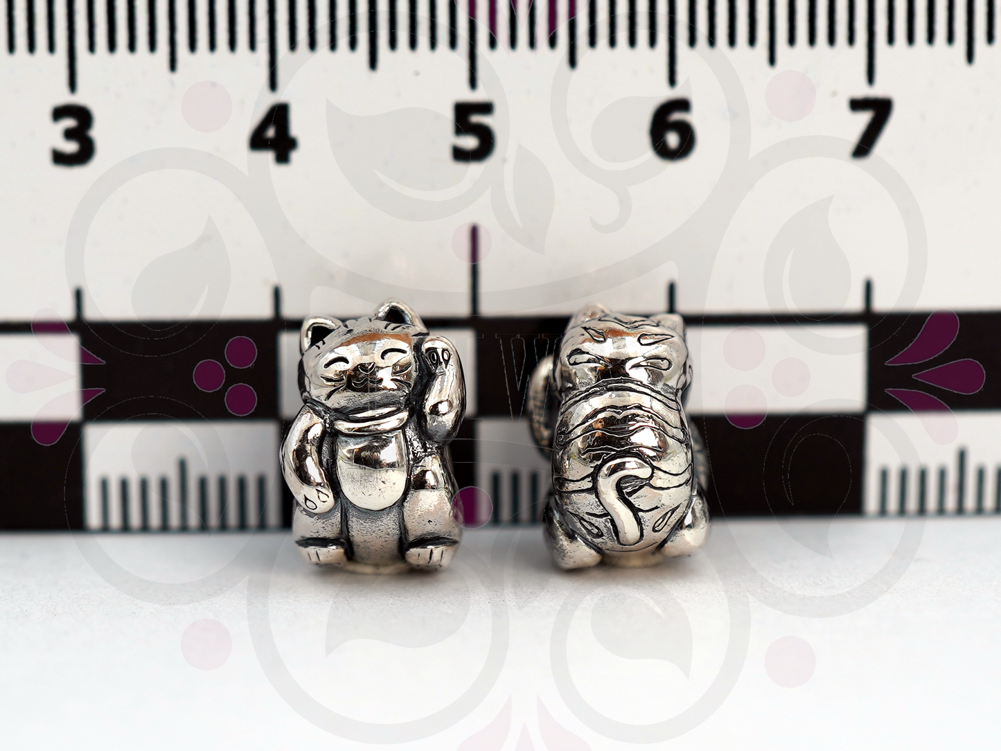 Neko Brothers "Yonji" Charm