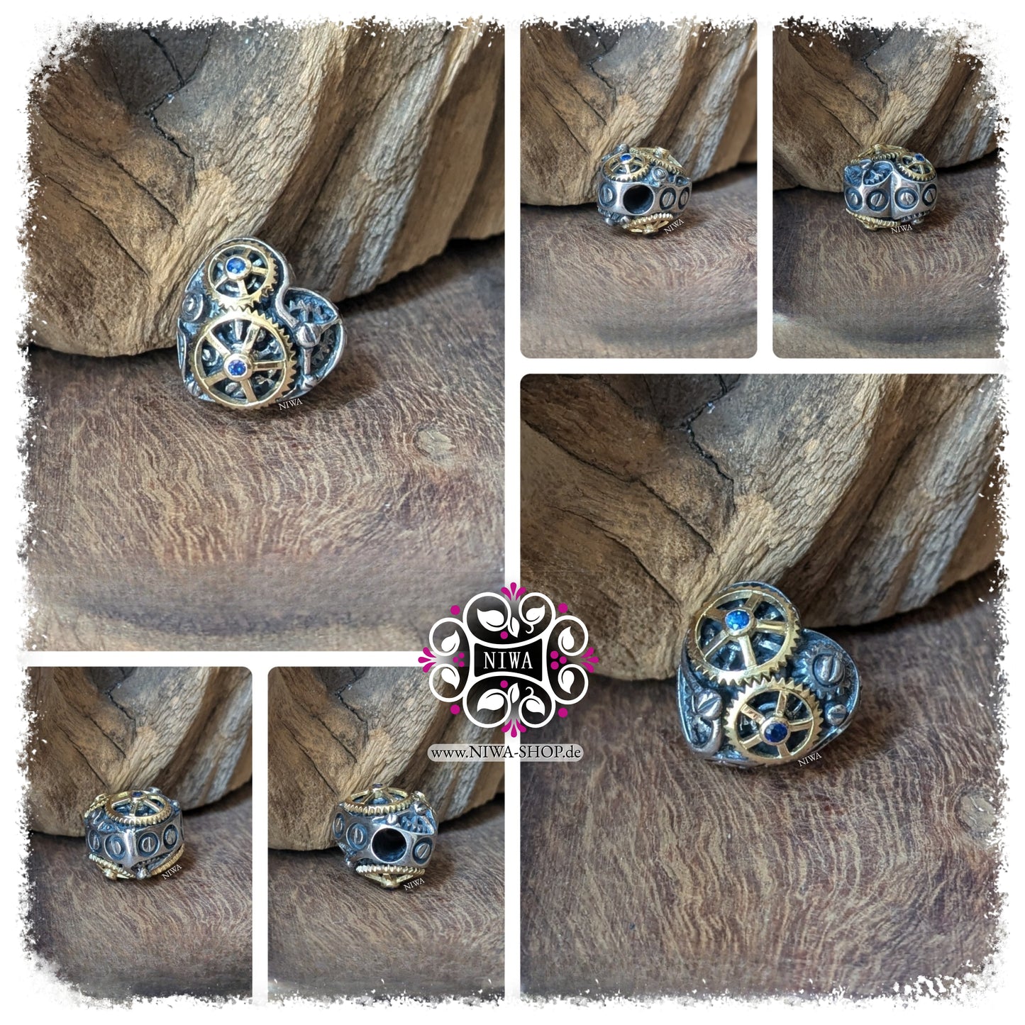 "HEALING HEART" TIME MACHINE Charm