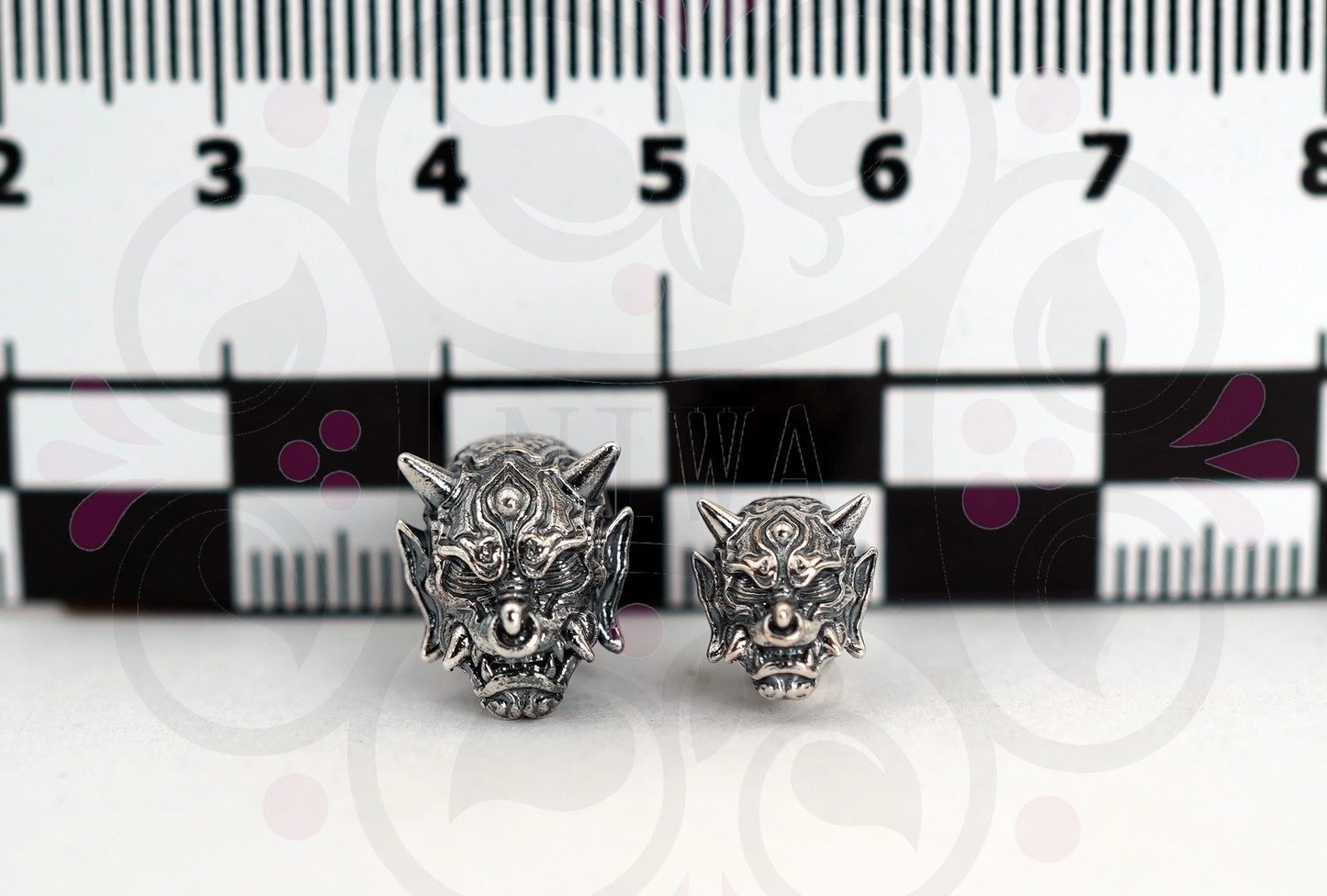 Oni mask "Toho" charm
