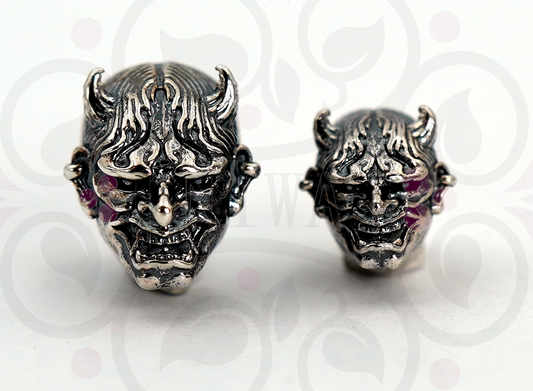 Oni mask "Chubu" charm