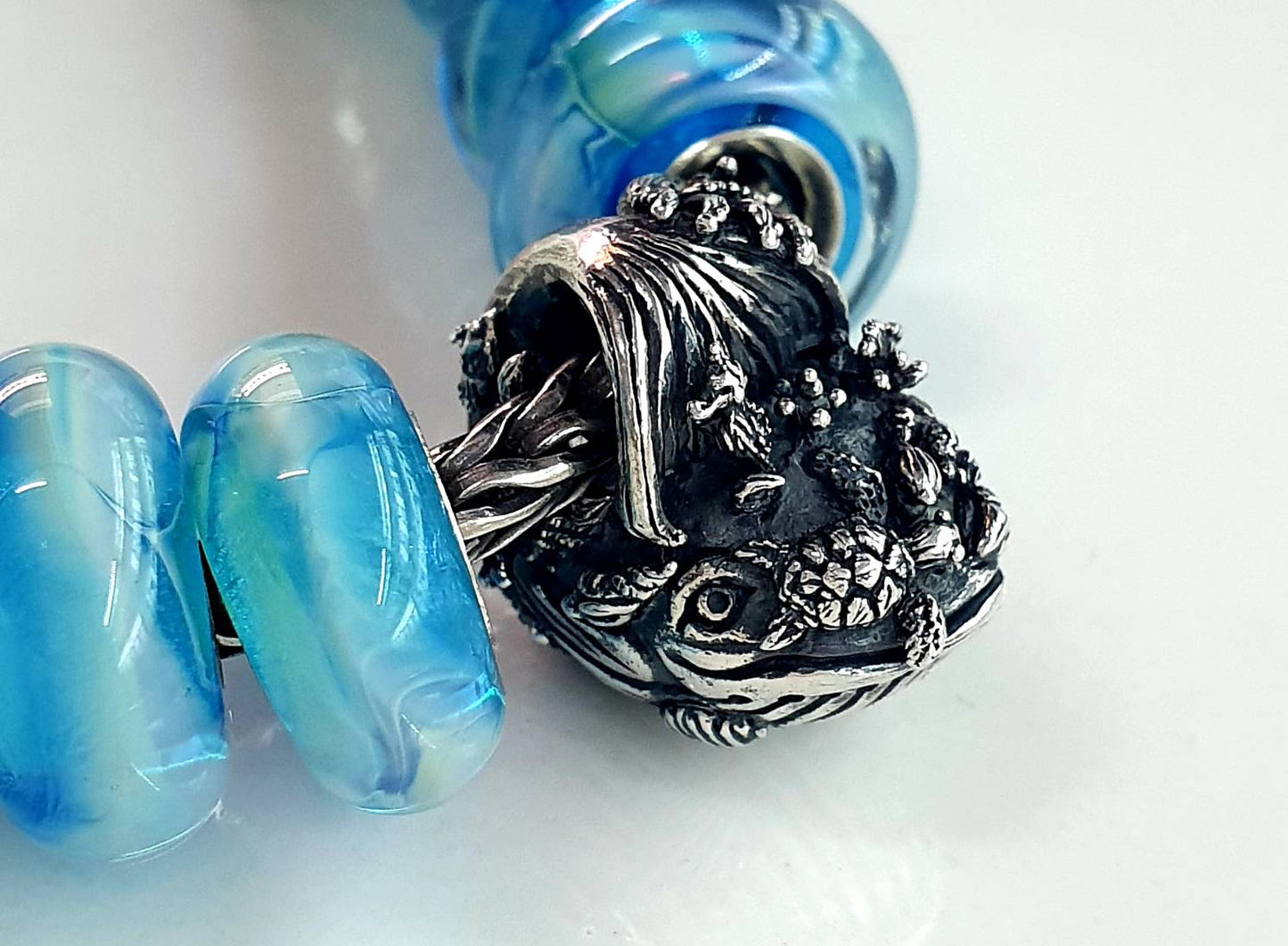 Happy Whale Charm