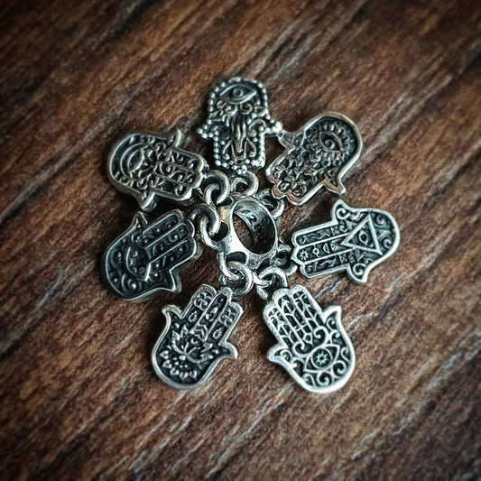 Hamsa hand Danglespacer