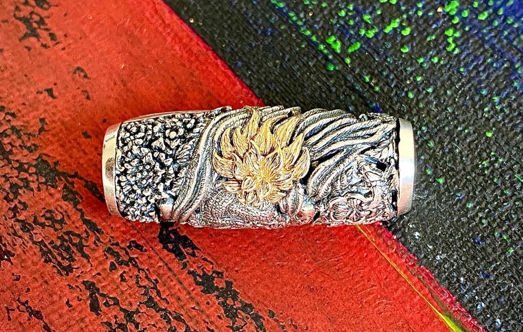 Geisha barrel charm
