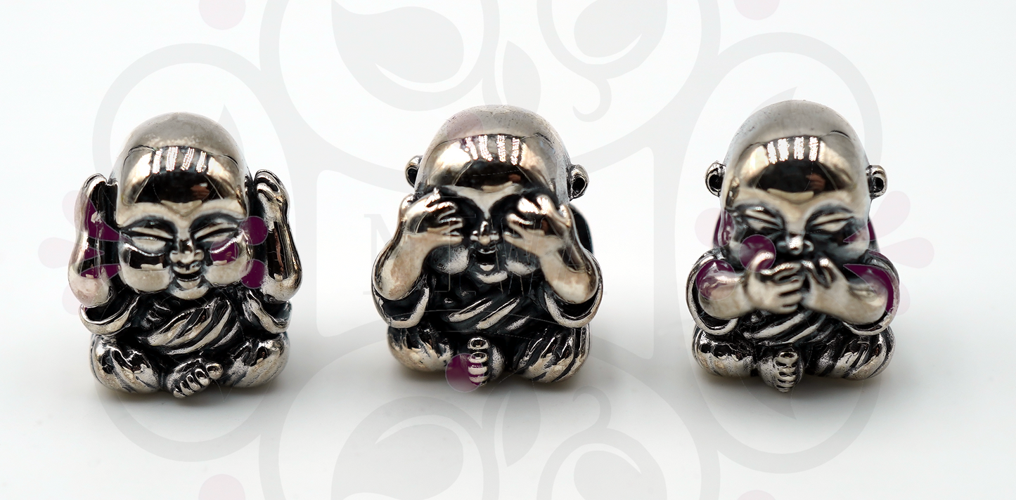 Baby Buddha Trio - Charm Set