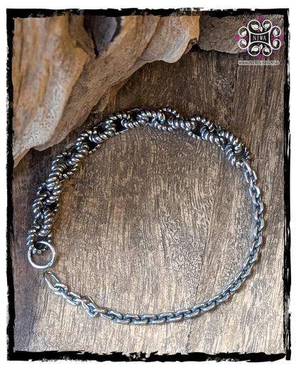 Half -Half Bracelet - "Febura"