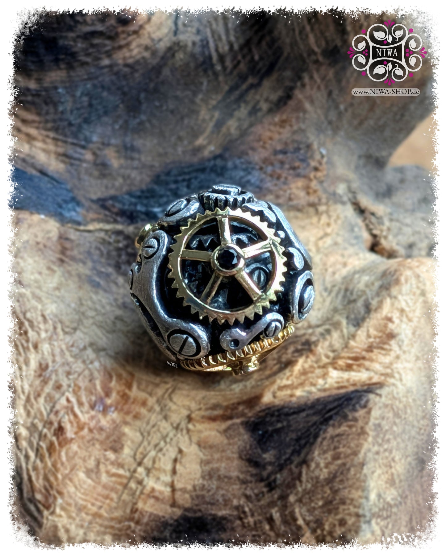 "WHEEL of LIFE" TIME MACHINE Charm