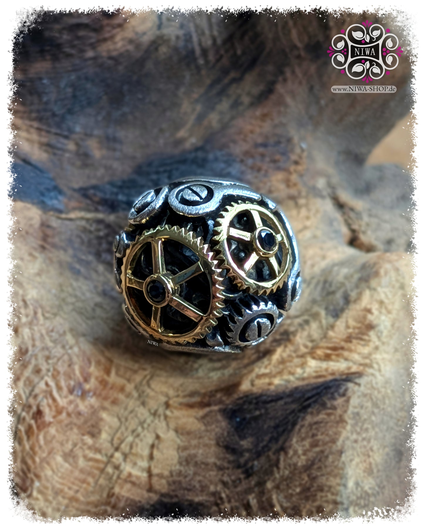 "WHEEL of LIFE" TIME MACHINE Charm