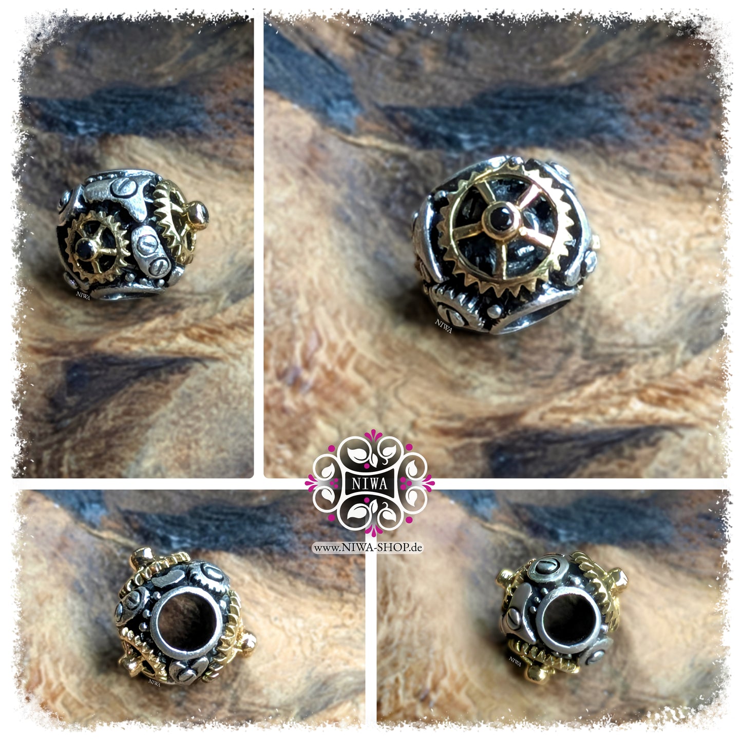 "WHEEL of LIFE" TIME MACHINE MiniCharm