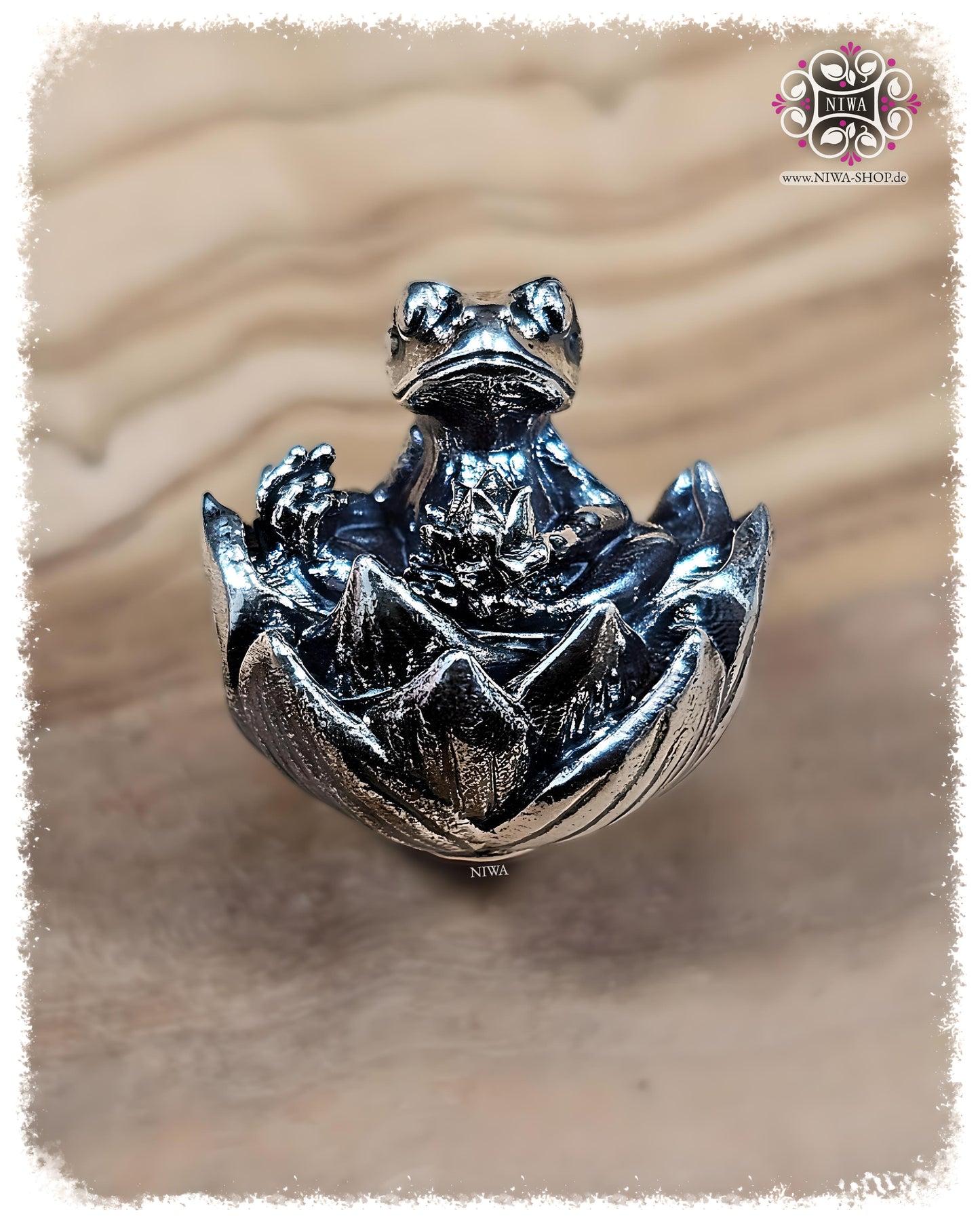 Meditation Frog Charm