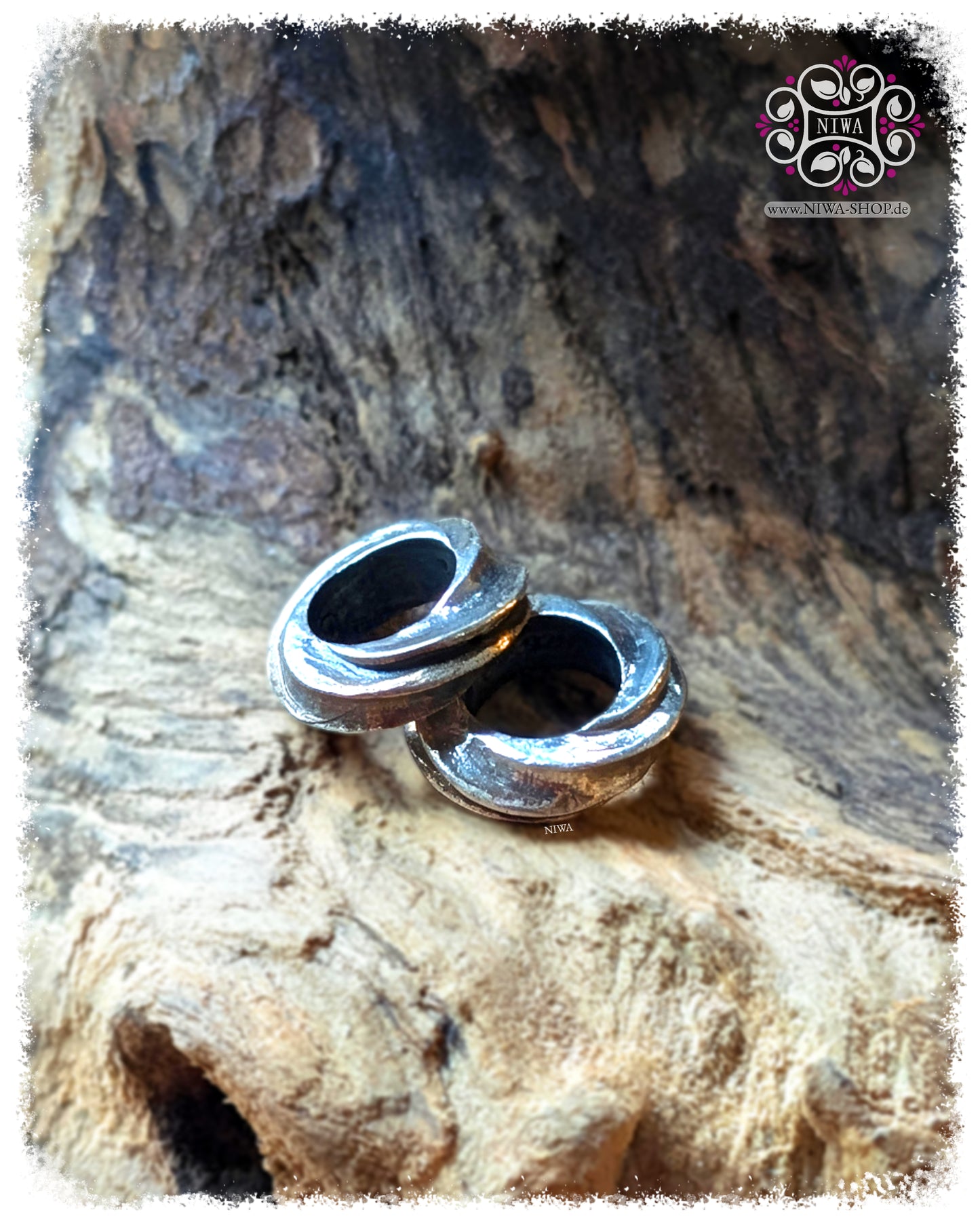 RIM Spacer aus SterlingSilber – Handgefertigt in der ORNAMENT Serie der CLASSIC Kollektion von NIWABeads