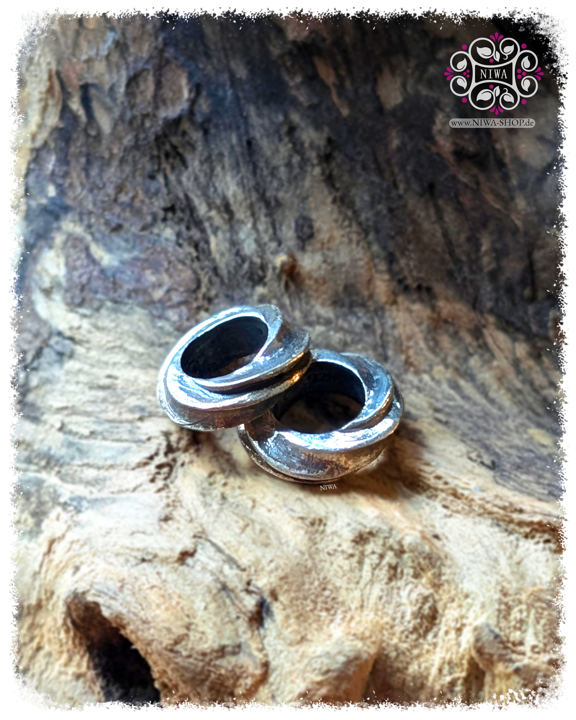 RIM Spacer aus SterlingSilber – Handgefertigt in der ORNAMENT Serie der CLASSIC Kollektion von NIWABeads