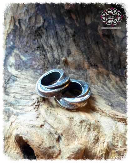 RIM Spacer aus SterlingSilber – Handgefertigt in der ORNAMENT Serie der CLASSIC Kollektion von NIWABeads