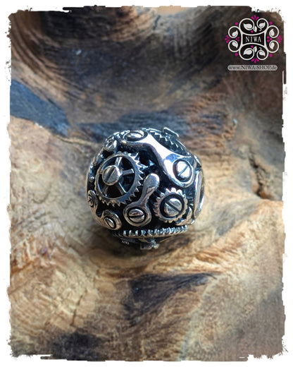 "WHEEL of TIME" TIME MACHINE Charm